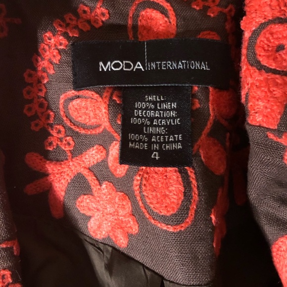 Floral Print Jacket - Picture 4 of 4